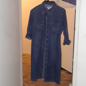 Denim dress